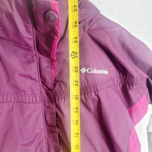 Coumbia Womens Interchange Jacket‎ Full Zip With Inner Puffer Coat Size Large - Picture 7 of 10